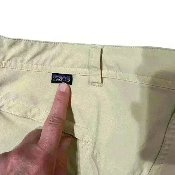 Patagonia Inter-Continental Capris Women’s 14 Tan Nylon Polyester Lightweight - Picture 7 of 9